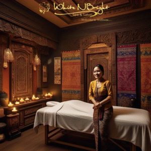 Tranquil massage room setup for Balinese therapy at White N Bright Spa in Thane