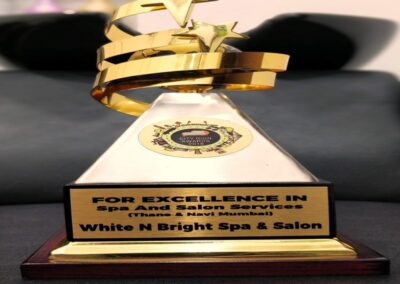 Award Recognition of White N Bright Spa in Thane