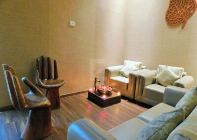 Relaxation Area at White N Bright Spa in Thane