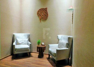 Relaxation Area at White N Bright Spa in Thane