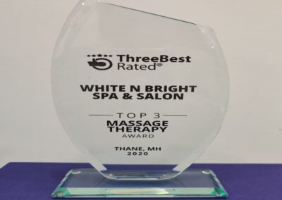 Award Recognition of White N Bright Spa in Thane
