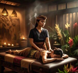 Balinese massage in Thane West combining stretch, aromatherapy, and deep relaxation