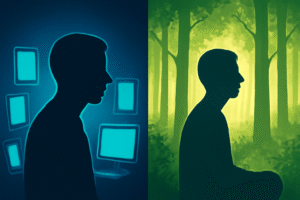 Digital detoxification by body massages