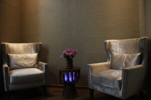 Body care treatment room at White N Bright Spa & Salon, Vasant Vihar, Thane West