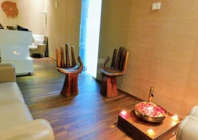 Foot Ritual Area at White N Bright Spa in Thane